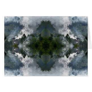 Cartão Campos do arroz de Bali