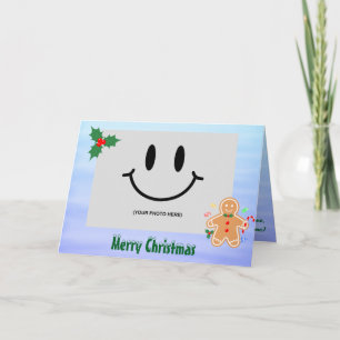 Cartão Cana-doce de-doce de pão-de-Natal