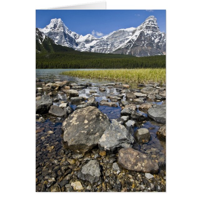 Cartão Canadá, Alberta, Montanhas Rochosas, Parque Nacion (Frente)