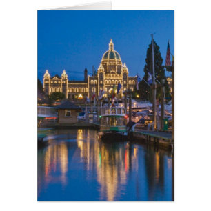 Cartão Canadá, Colúmbia Britânica, Vitória, Interior