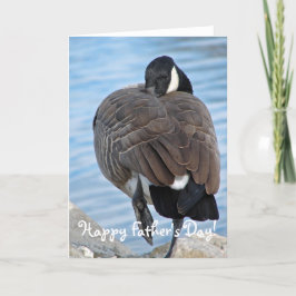 Cartão Canada Goose, Happy Dia de os pais!