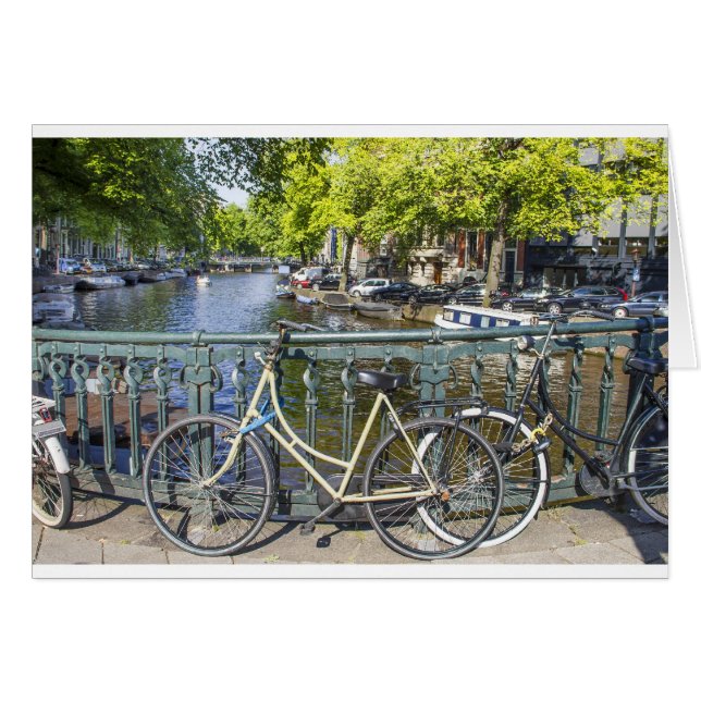 Cartão Canal Amesterdã (Frente Horizontal)