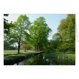 Cartão Canal - Bute Park, Cardiff