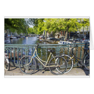 Cartão Canal de Amsterdão