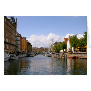 Cartão Canal Tour, Copenhaga