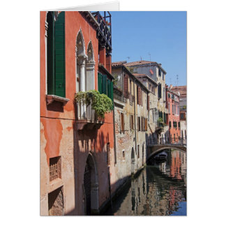 Cartão Canal veneziano