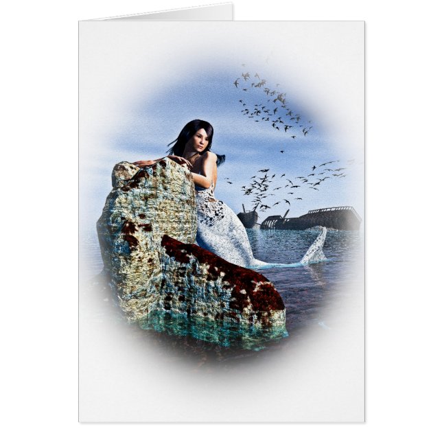 Cartão Canção das sirenes (Frente)