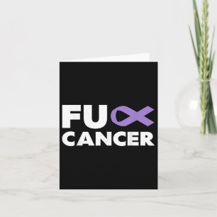 Cartão Cancer - Consciência para o câncer de pâncreas