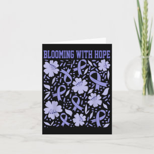 Cartão Cancer De Estômago Boho Flor Blogue Com Hope Periw