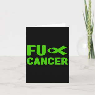 Cartão Cancer de pilha - Sensibilização para o Cancer de 