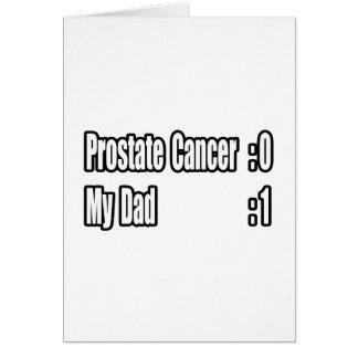Cartão Cancer de próstata do meu Pai (Painel de Avaliação