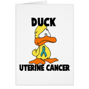 Cartão Cancer Duck Uterine