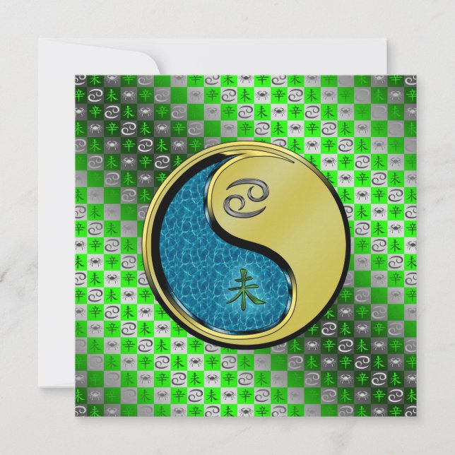 Cartão Cancer e metal (Frente)