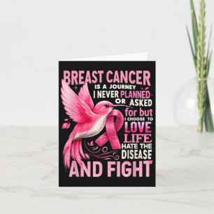 Cartão Cancer É Uma Viagem Que Eu Nunca Planejei Cancer D
