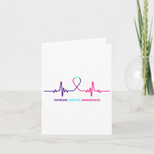 Cartão Cancer - Presente do Câncer de tiróide