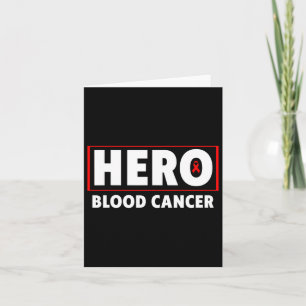 Cartão Cancer Sanguíneo - Sensibilização para o Cancer Sa