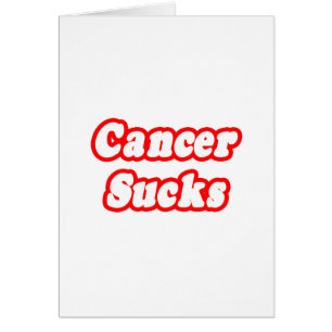 Cartão Cancer Sugado