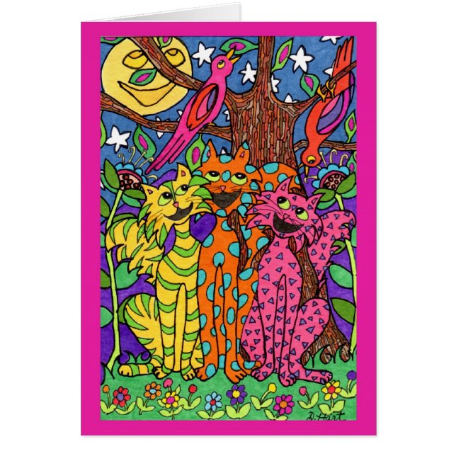 Cartão Canções Noturnas (Frente)