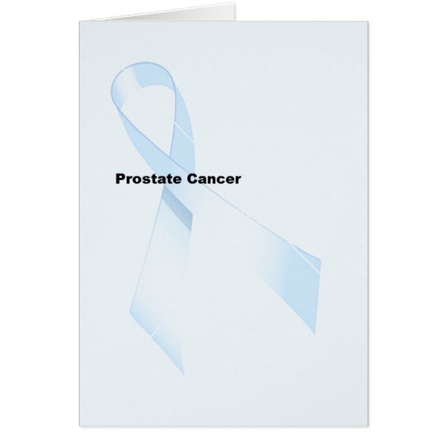 Cartão Cancro da próstata (Frente)