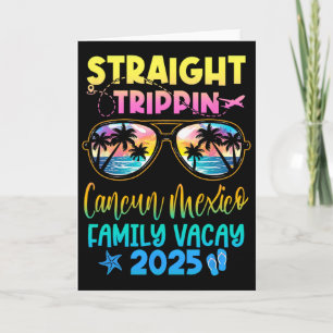 Cartão Cancun México Férias em Família 2025 Reto