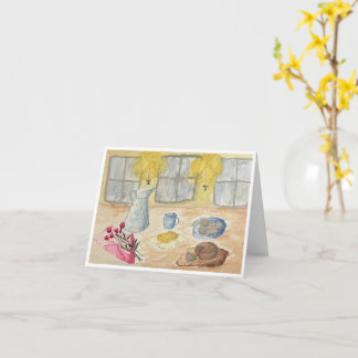 Cartão Candlelight Greeting Card
