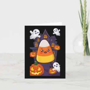 Cartão Candy Corn Halloween Costume