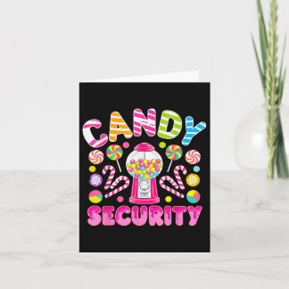 Cartão Candy Creche Candy Land Kids Funny Candy Sec