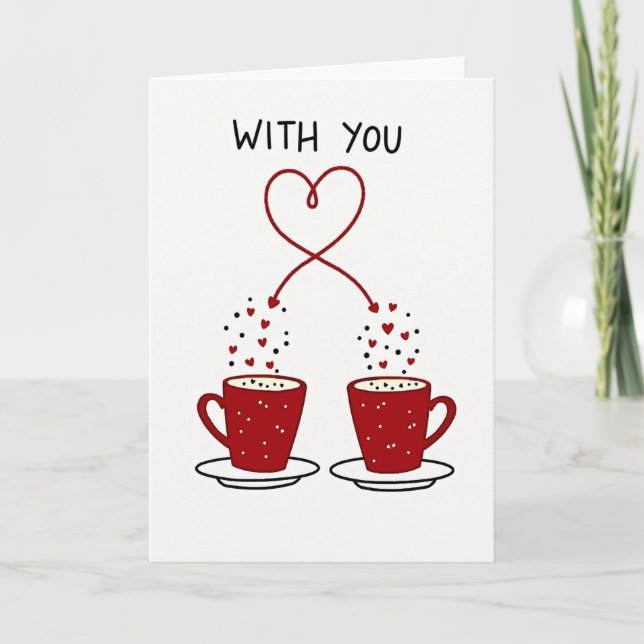 Cartão Caneca de Amor Card (Frente)