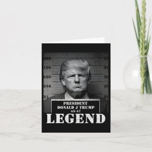 Cartão Caneca do Legenda do Presidente Trump