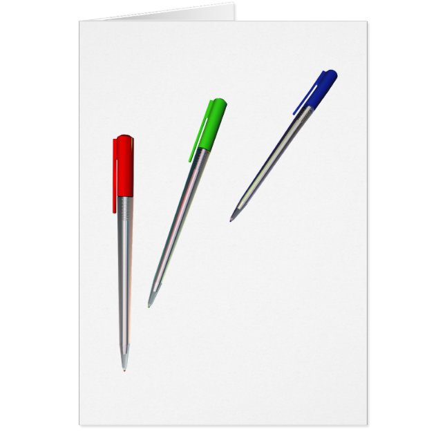 Cartão canetas (Frente)