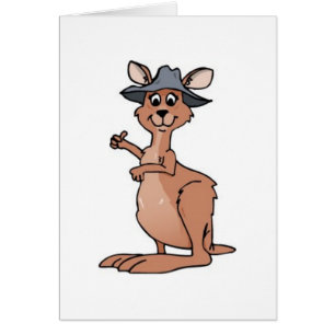 Cartão Canguru pequeno