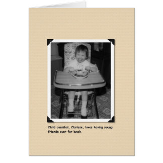 Cartão Canibal Clarisse
