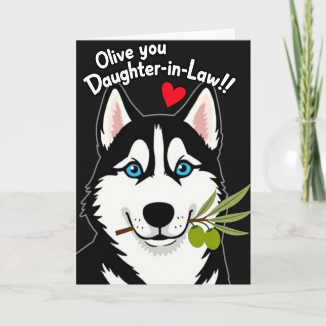 Cartão Canino Ama Você Nora (Frente)