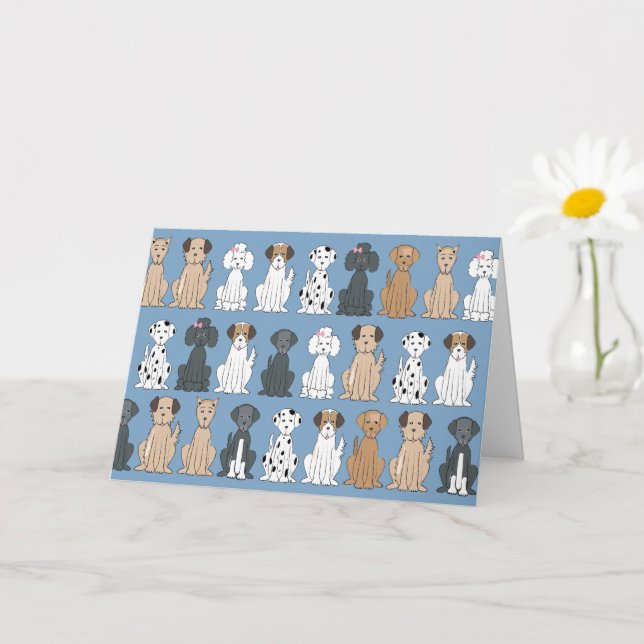 Cartão Caninos Sorridentes (Planta pequena)