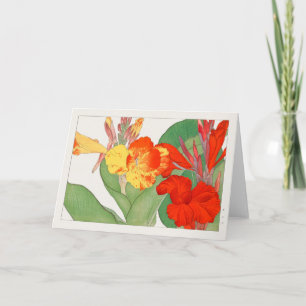 Cartão Canna por Tanigami Konan