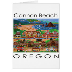 Cartão Cannon Beach ~ Oregon