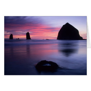 Cartão Cannon Beach Sunset