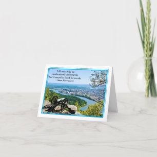 Cartão Cannon Overlooking River NoteCard2