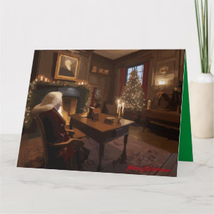 Cartão Cantinho Aconchegante do Papai Noel