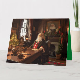 Cartão Cantinho Aconchegante do Papai Noel
