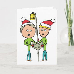 Cartão Canto de Natal