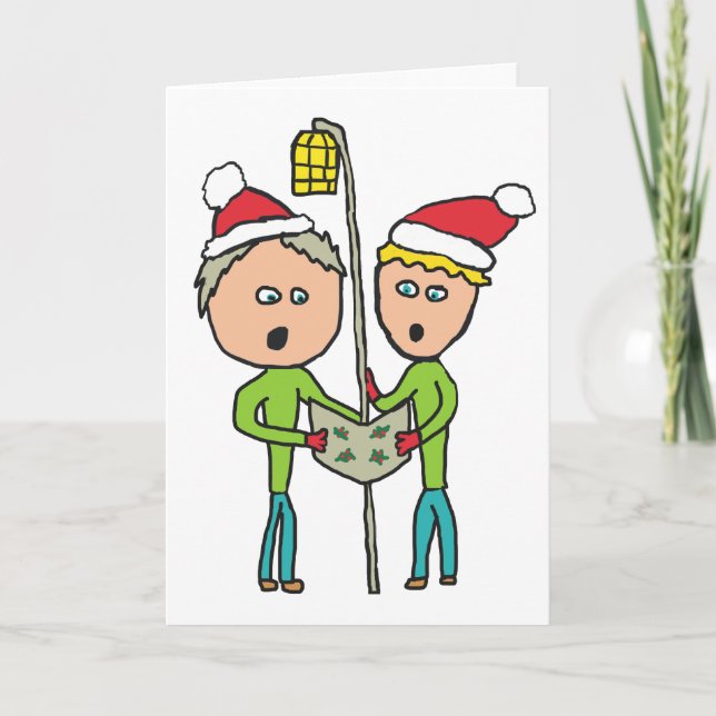 Cartão Canto de Natal (Frente)