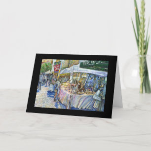 Cartão Canto De Suínos Voadores E Vinho Um Pouco