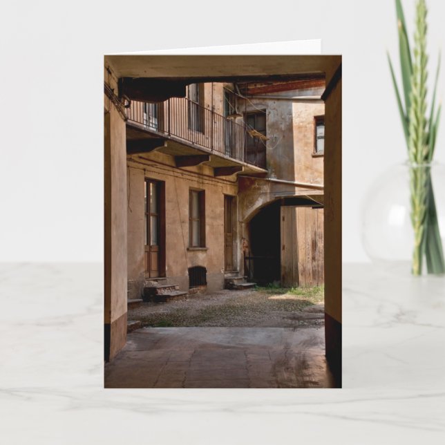 Cartão Canto italiano (Frente)