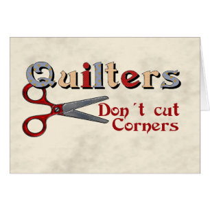 Cartão Cantos estofando