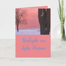 Cartão Canvas da natureza, placas Inspiracionais 5 por 7