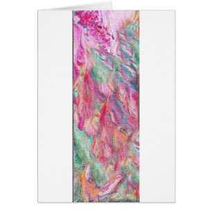 Cartão Canvas florais abstratas