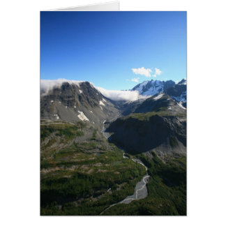 Cartão Canyon ao longo do cobre