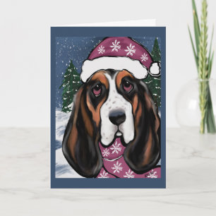 CARTÃO CÃO BASSET 