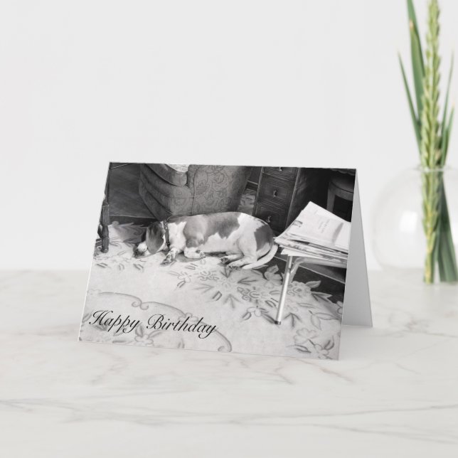 Cartão Cão de cão (Frente)